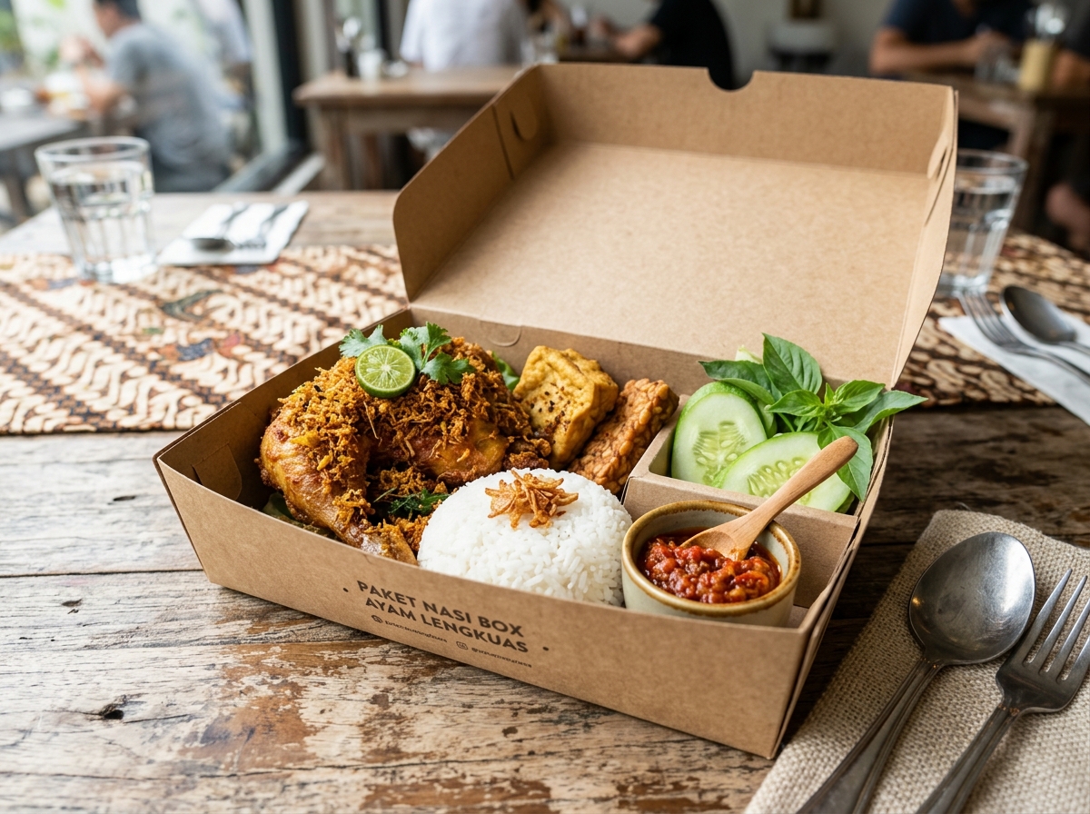 Paket Nasi Box Katering SARAFUN Pekalongan
